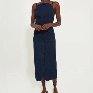 Tuckernuck Navy Maxi Dress